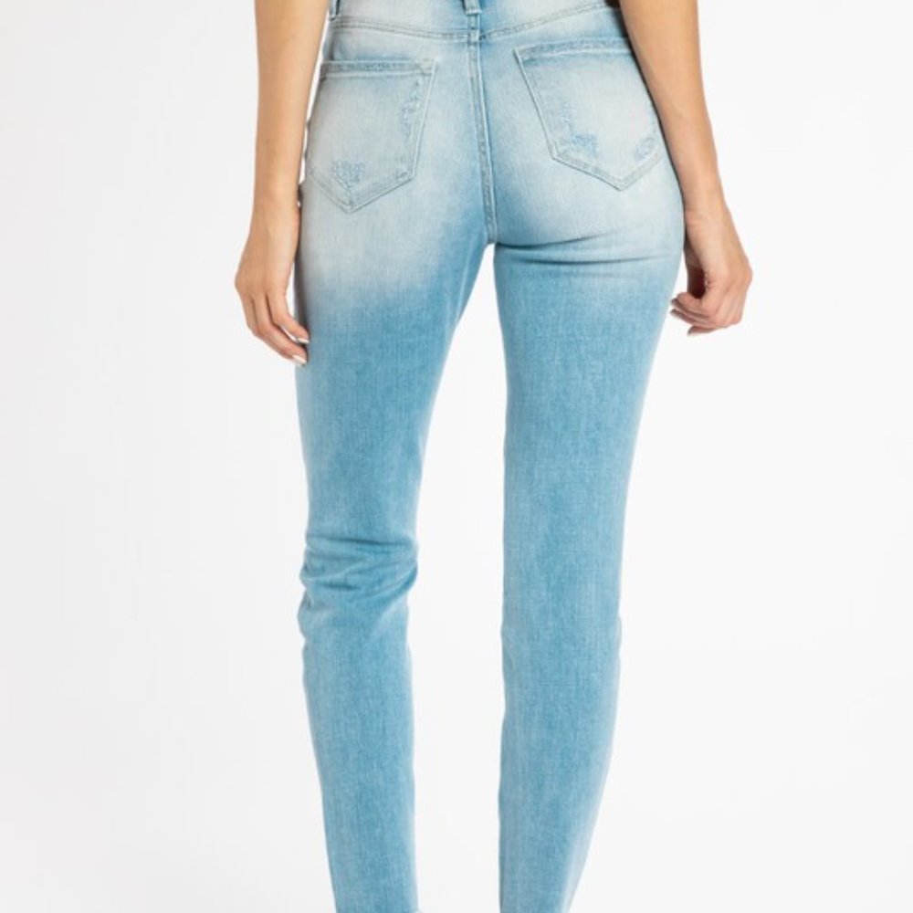 Bailey Distressed Denim Jeans - Picture 4 of 8
